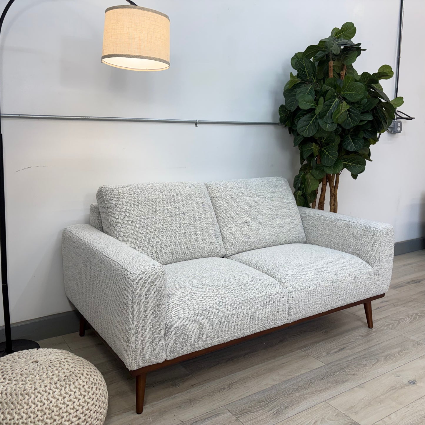 Article Rhett 63.5” Loveseat - Pepper Ivory
