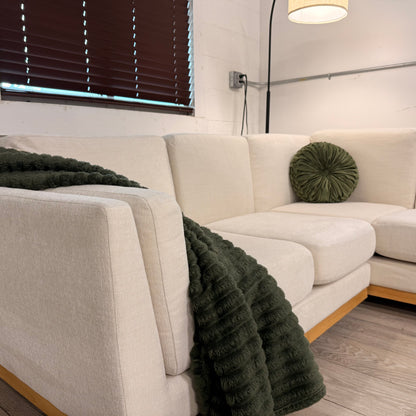 Article Ceni 88” Corner Sectional - Buckler Ivory