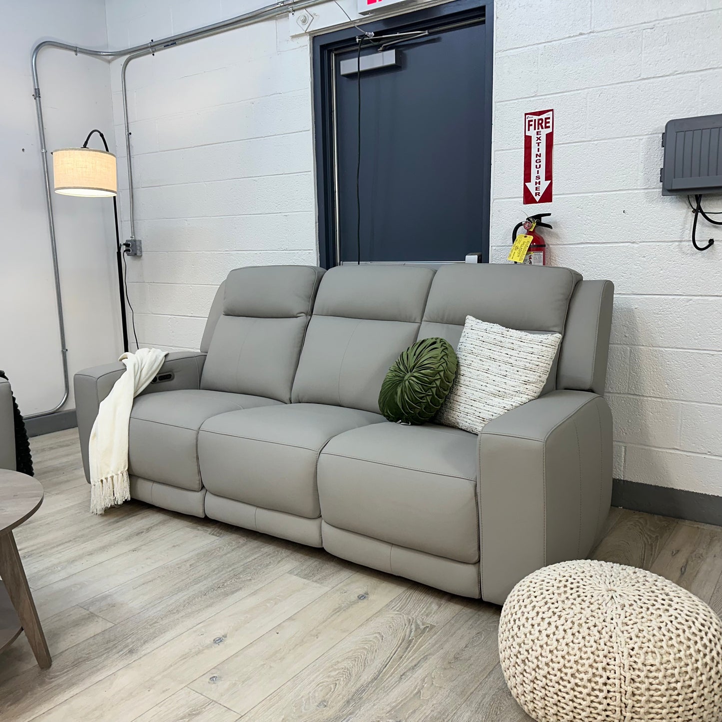 Wren Leather Power Reclining Sofa Set