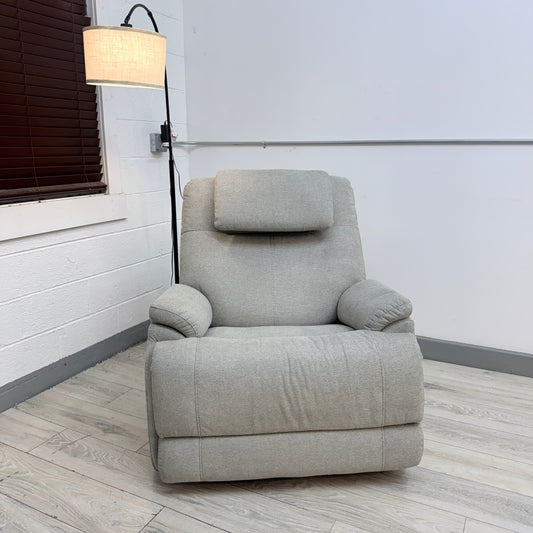 Flexsteel Zecliner Power Lift Sleep Recliner with Power Headrest and Lumbar - Light Gray