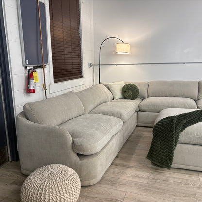 Hartley 6-piece Fabric Modular Sectional