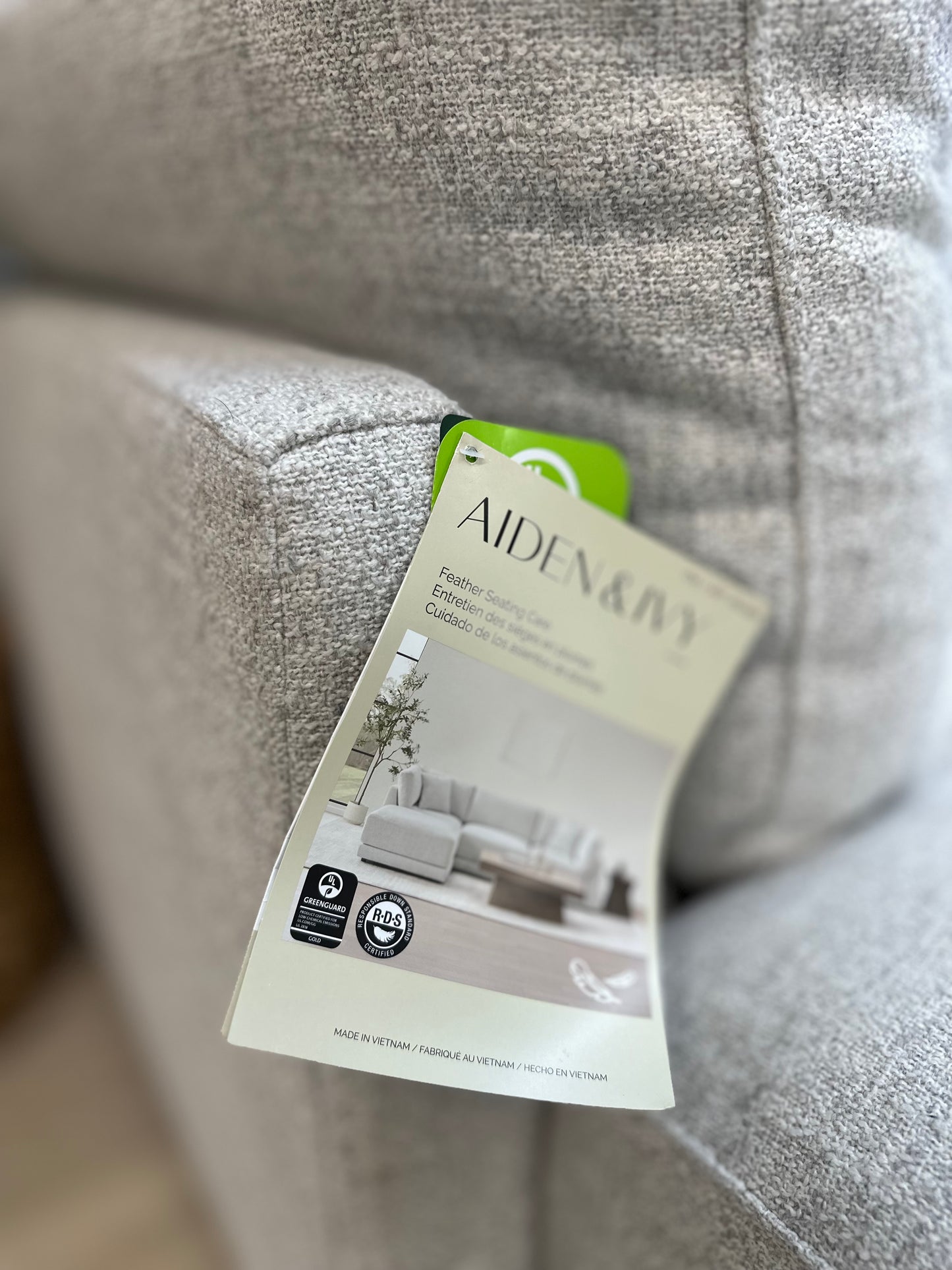 Dayna 4-piece Fabric Modular Sectional