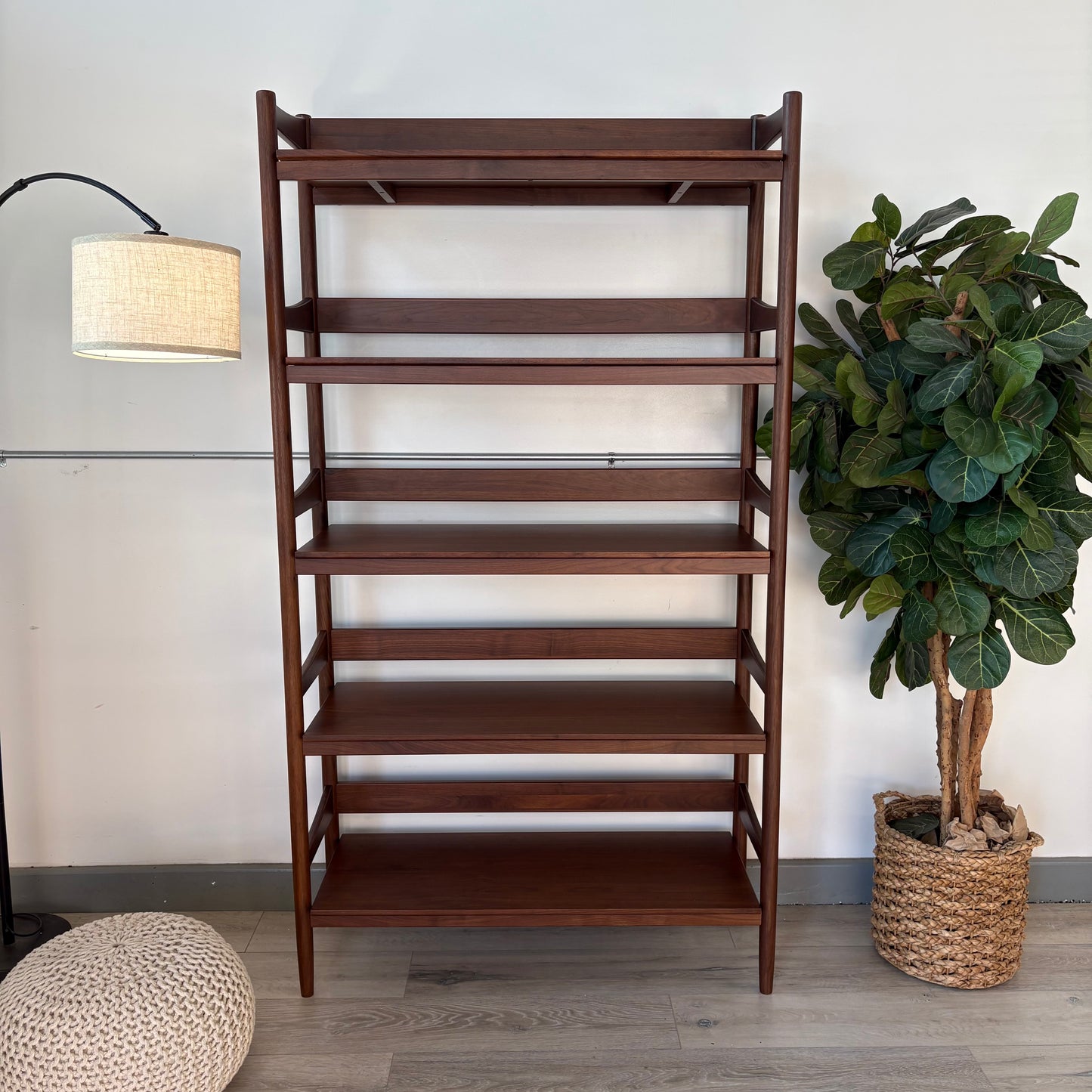 Article Cotu 43" Bookcase - Walnut