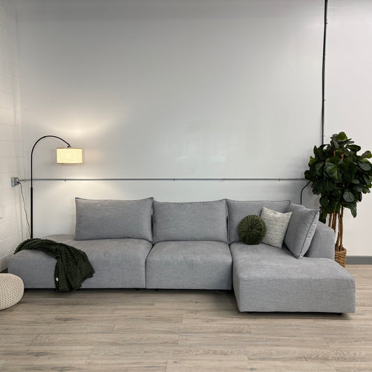 Macon 3-piece Fabric Modular Sectional