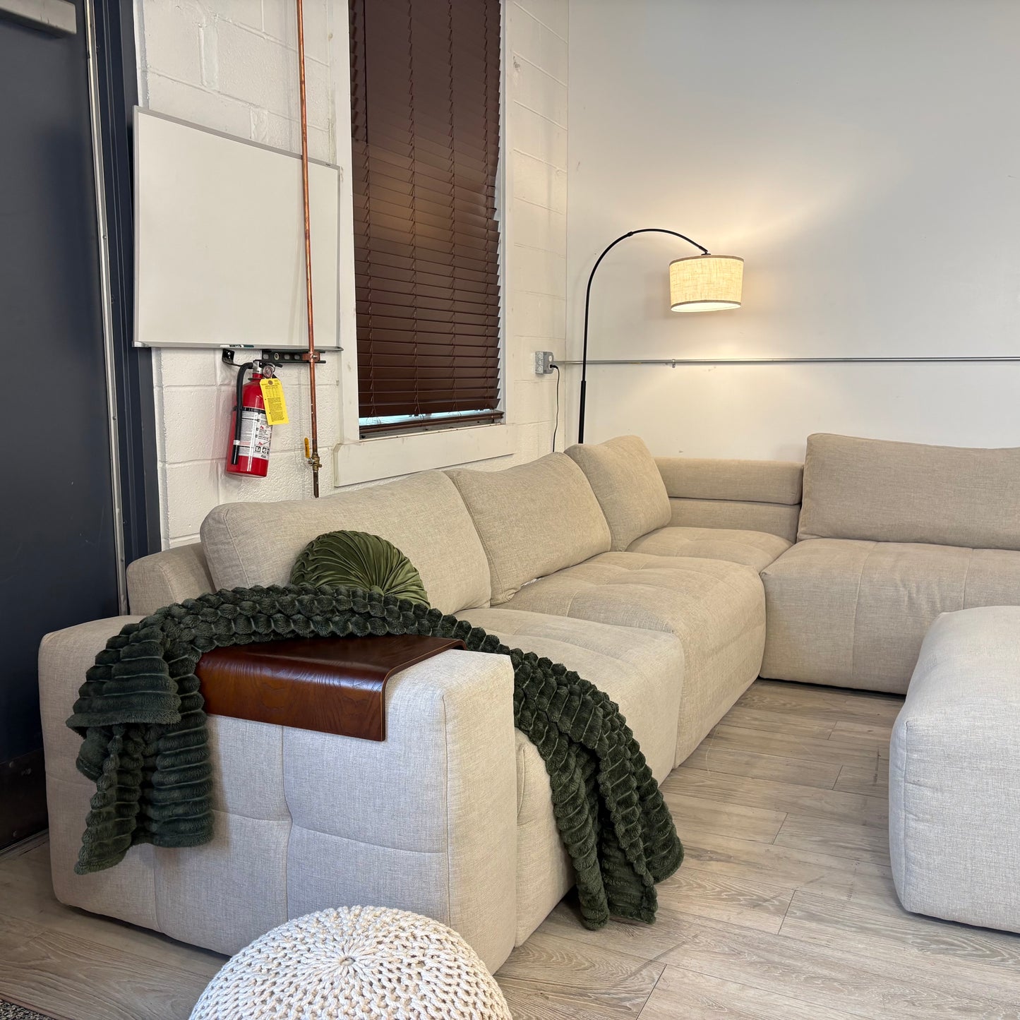 Paige 6-piece Modular Fabric Sectional