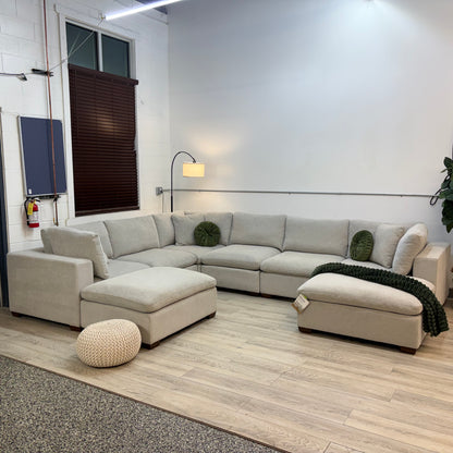 Thomasville Lowell 8-piece Modular Sectional