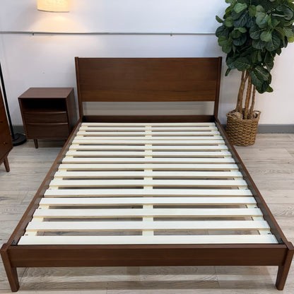 Article Cooper Queen Low Profile Bed - Walnut