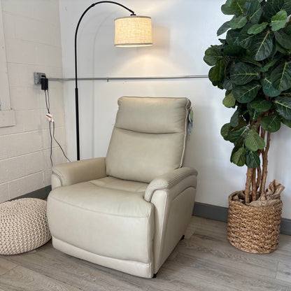 Sanders Leather Power Recliner with Power Headrest