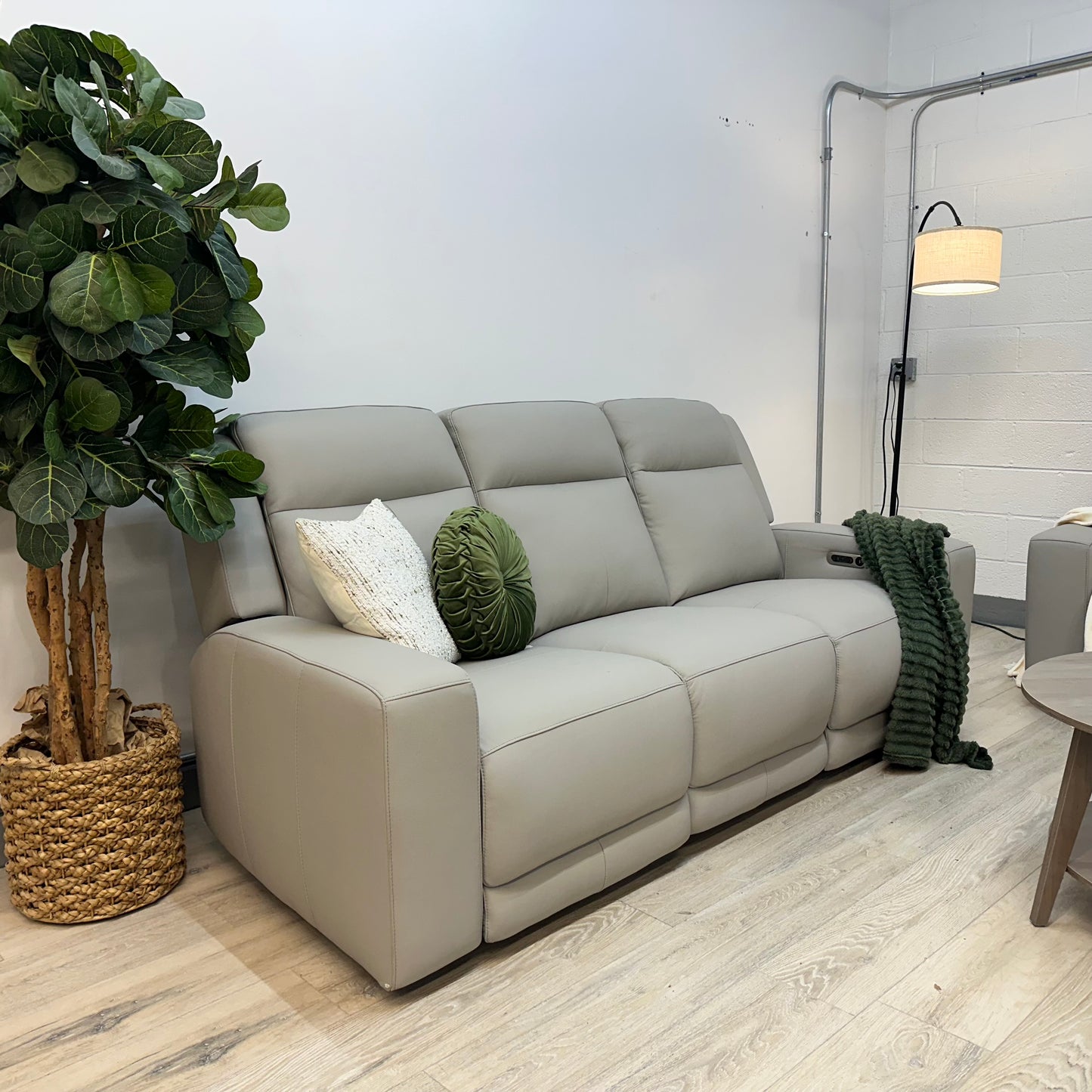 Wren Leather Power Reclining Sofa Set