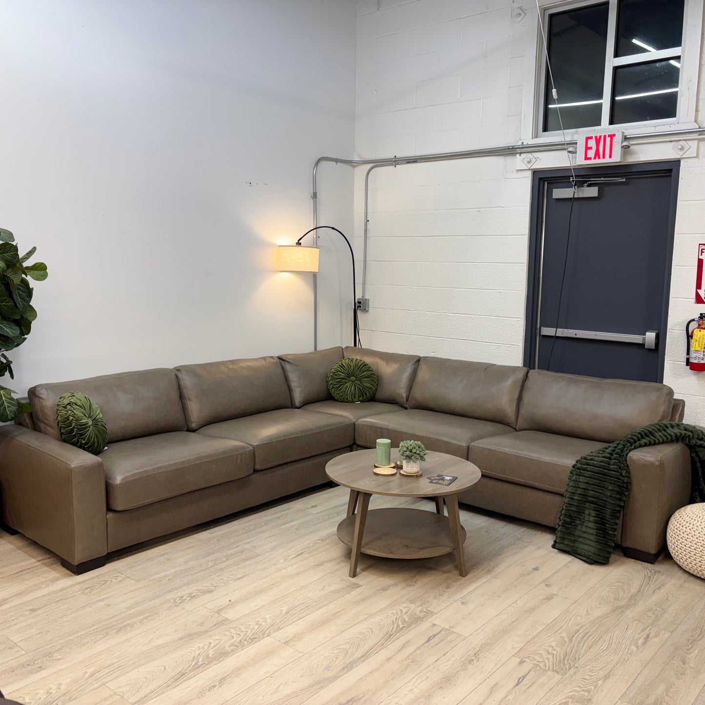 Tayler Leather Sectional
