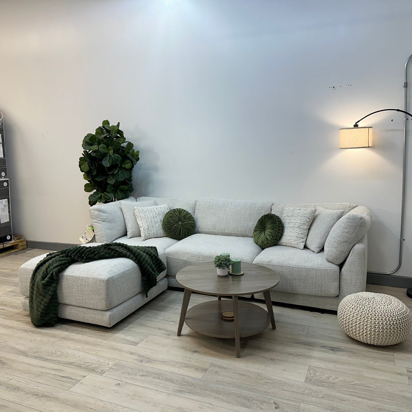 Dayna 4-piece Fabric Modular Sectional