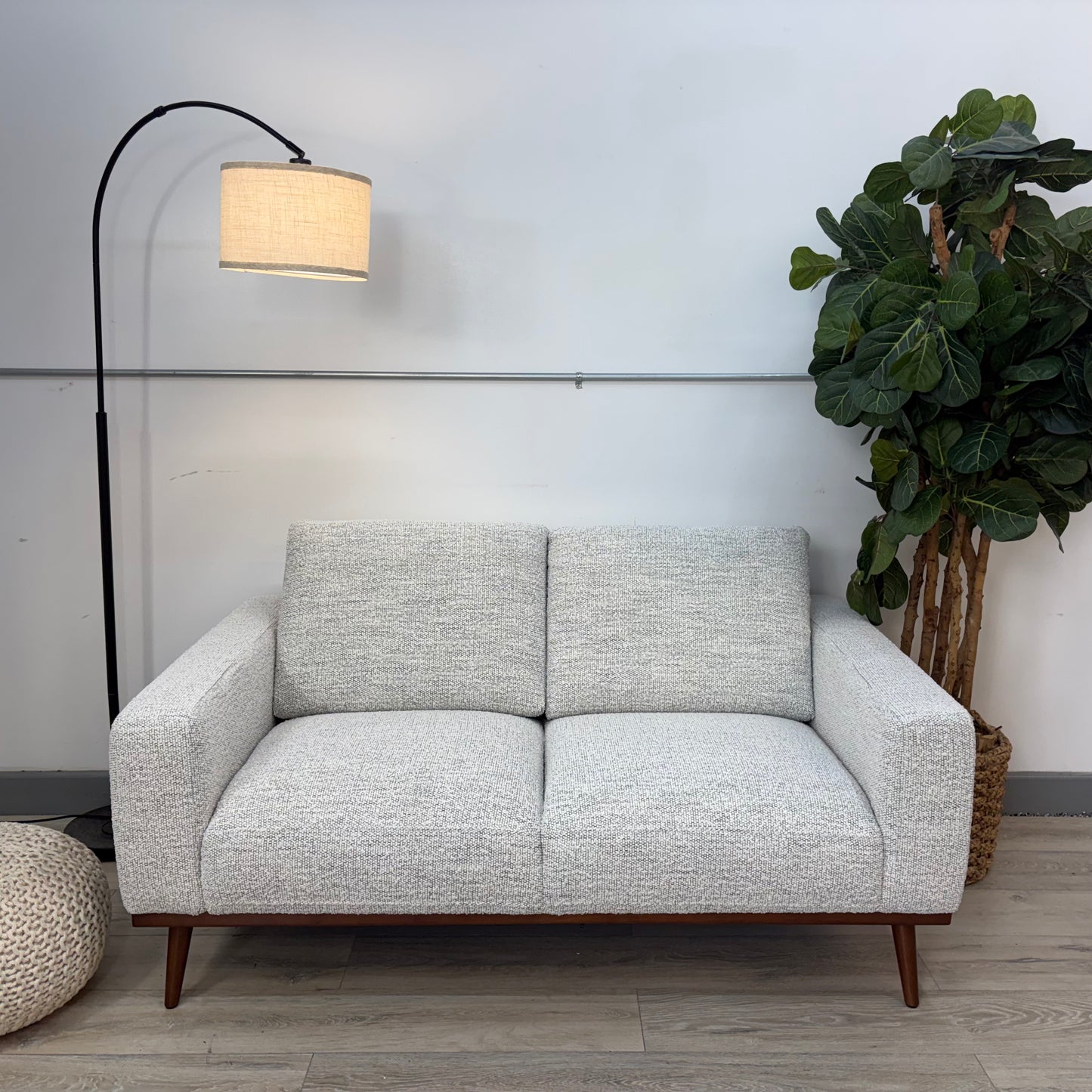 Article Rhett 63.5” Loveseat - Pepper Ivory