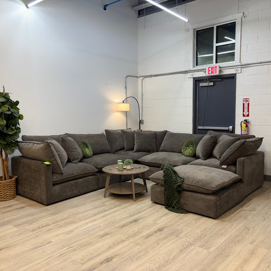 Mira 6-piece Fabric Modular Sectional